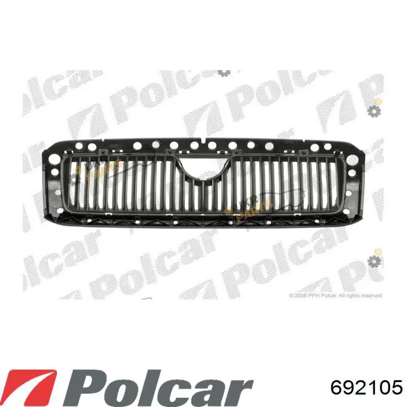 692105 Polcar Grelha do radiador