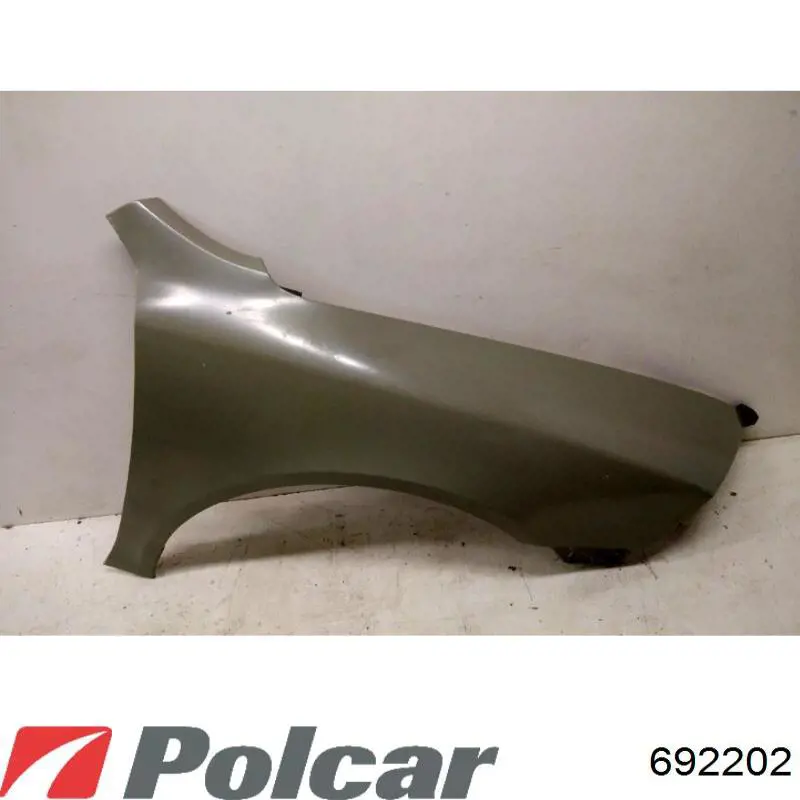 692202 Polcar Pára-lama dianteiro direito