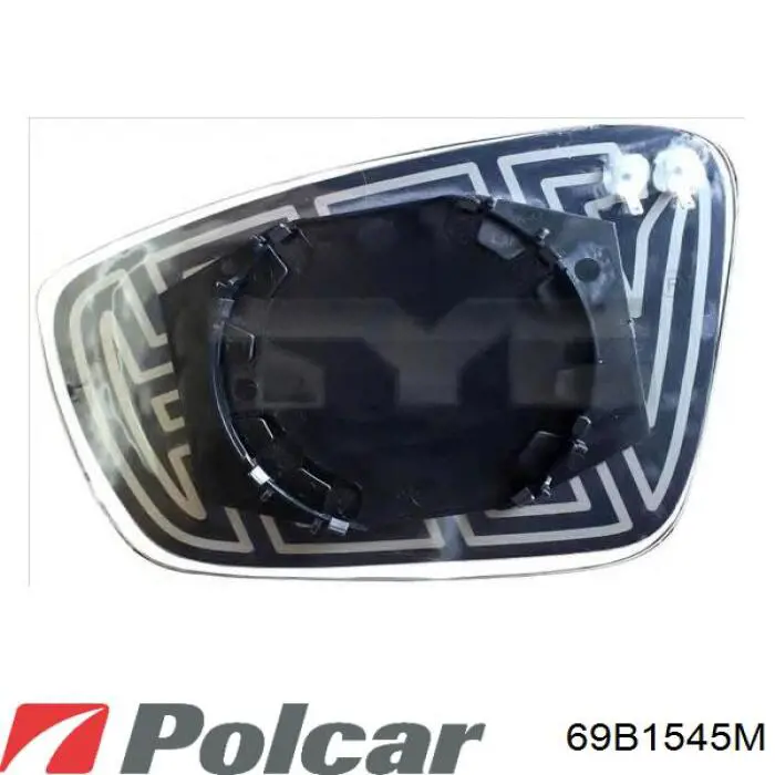 Elemento espelhado do espelho de retrovisão esquerdo Polcar 69B1545M preço, a partir de 18,23 USD