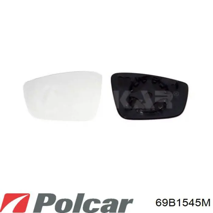 Elemento espelhado do espelho de retrovisão esquerdo Polcar 69B1545M preço, a partir de 18,23 USD