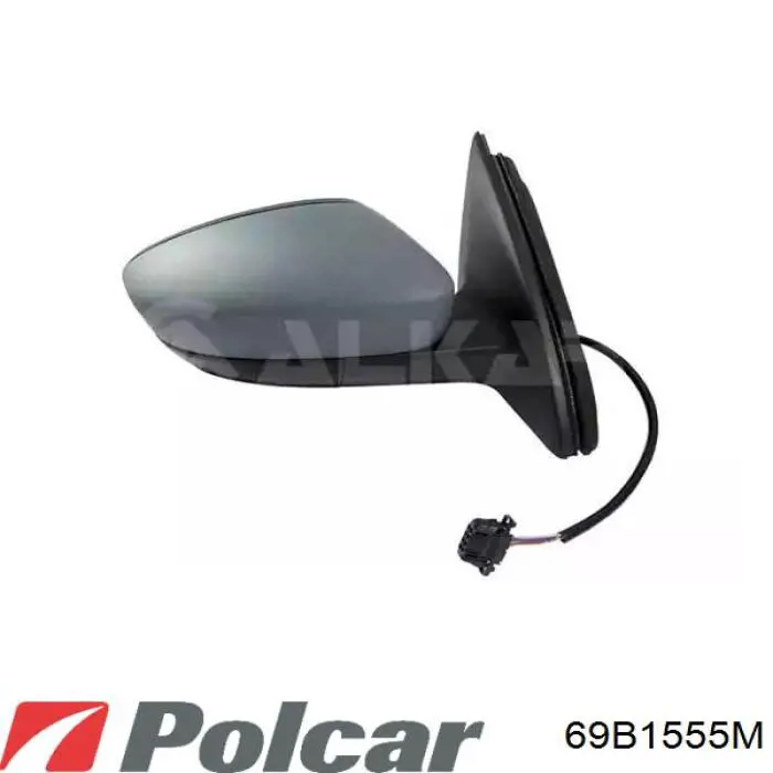 Elemento espelhado do espelho de retrovisão direito Polcar 69B1555M preço, a partir de 15,54 USD