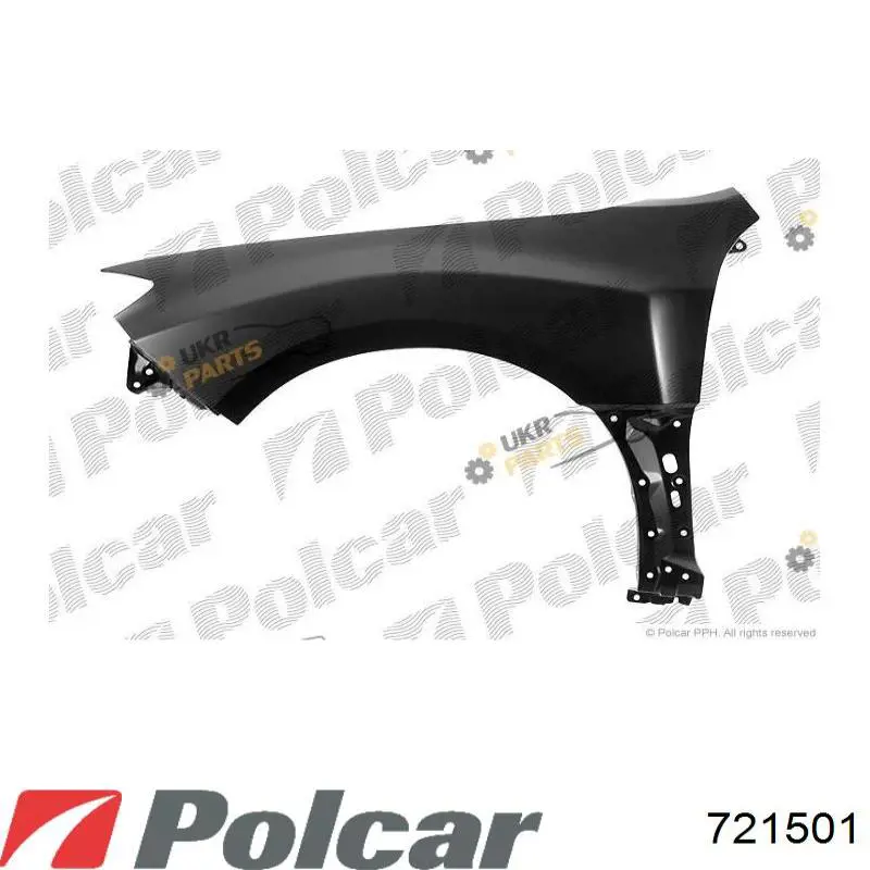 Compre 6504046734313P 4max Pára-lama dianteiro esquerdo