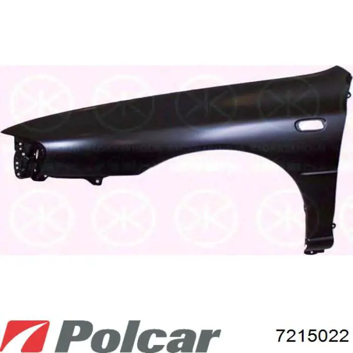 Pára-lama dianteiro direito Subaru Impreza III GR