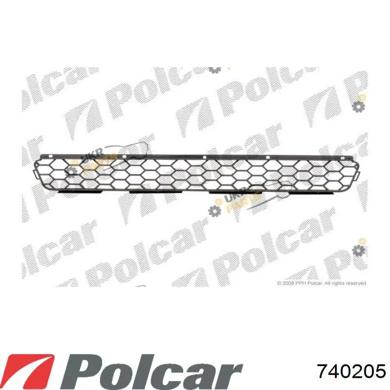 Grelha do radiador Polcar 740205 preço, a partir de 18,09 USD