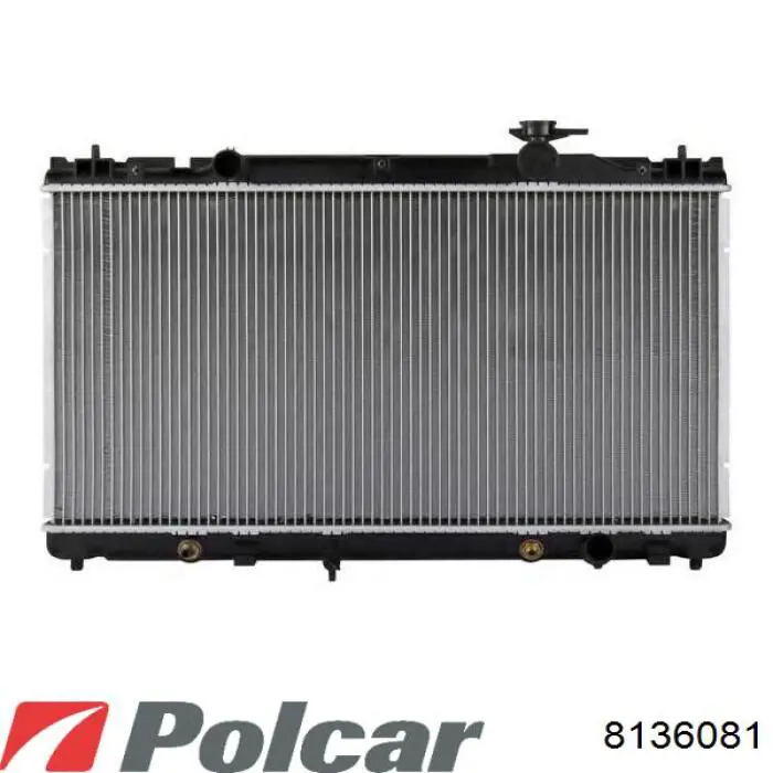 Radiador de esfriamento de motor 8136081 Polcar