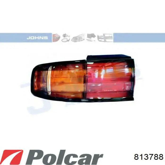 Lanterna traseira direita para Toyota Camry V V30