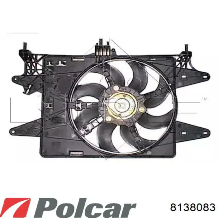 Compre 8138083 Polcar Radiador de esfriamento de motor