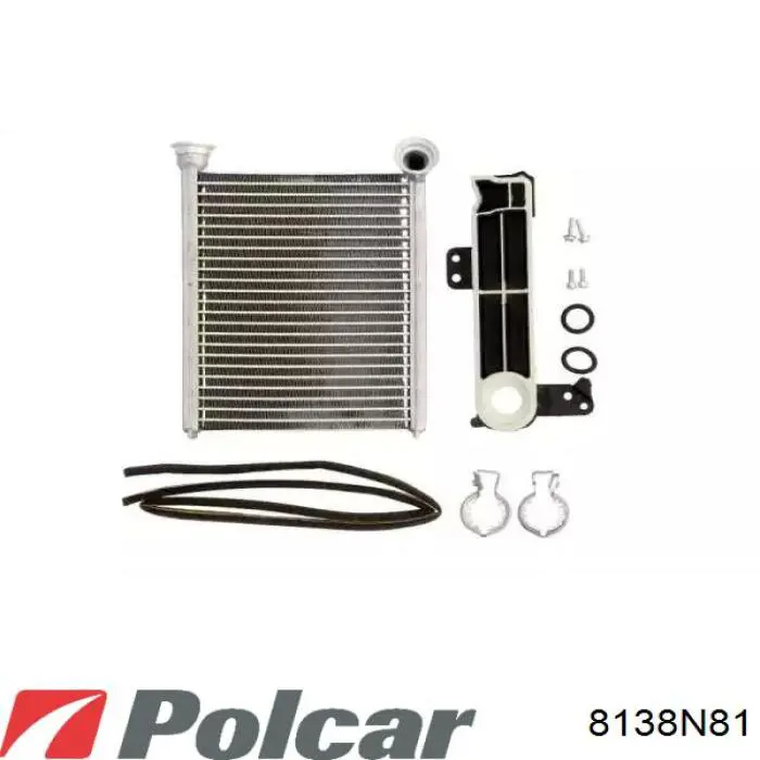 Radiador de forno (de aquecedor) 8138N81 Polcar