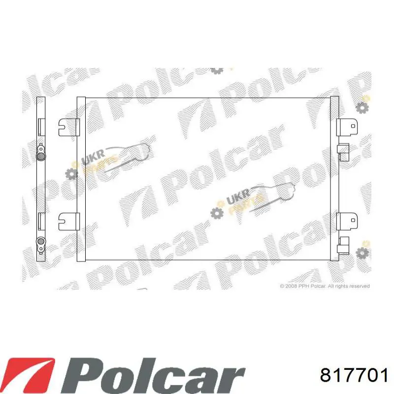 Compre 817901 Polcar Pára-lama dianteiro esquerdo