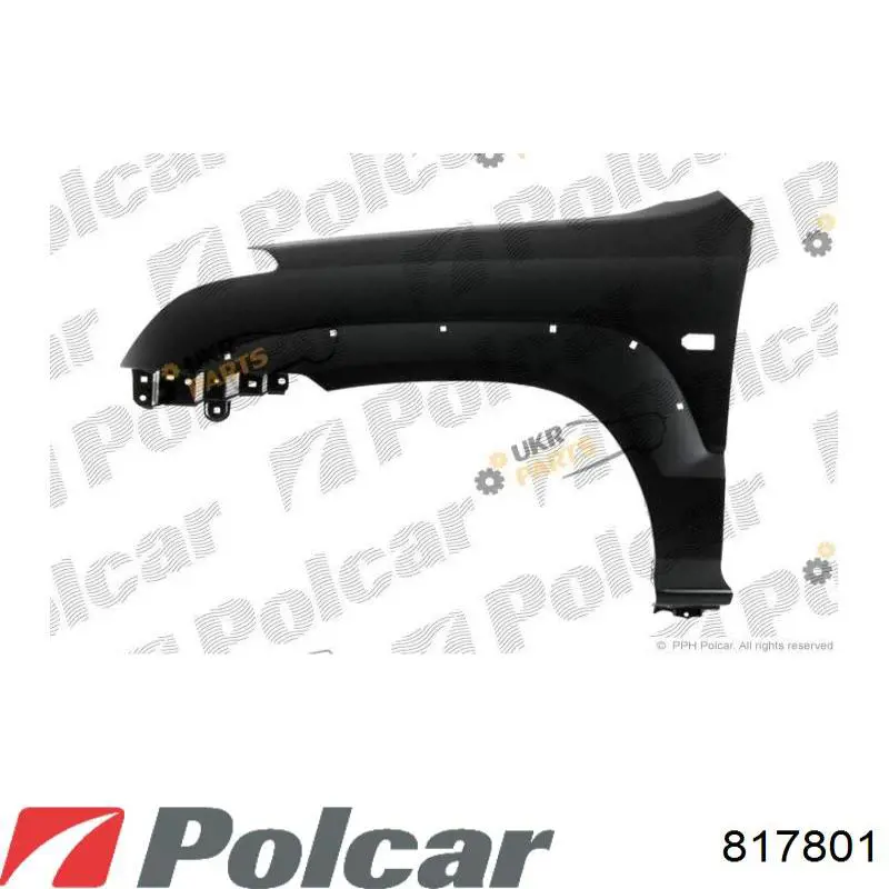 Compre 817801 Polcar Pára-lama dianteiro esquerdo