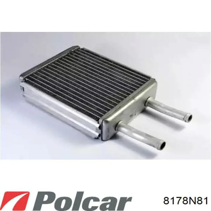 Radiador de forno (de aquecedor) 8178N81 Polcar