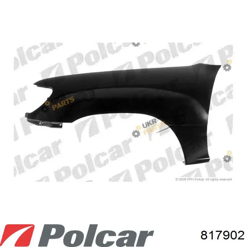 Pára-lama dianteiro direito Toyota Land Cruiser 100 SUV (J10) (1998 - 2005) 100