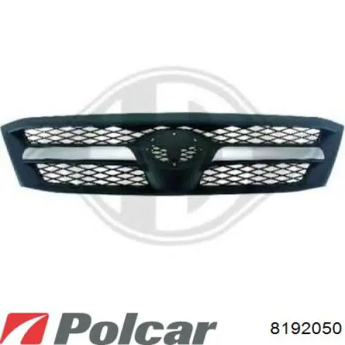 Grelha do radiador 531110K010 Toyota