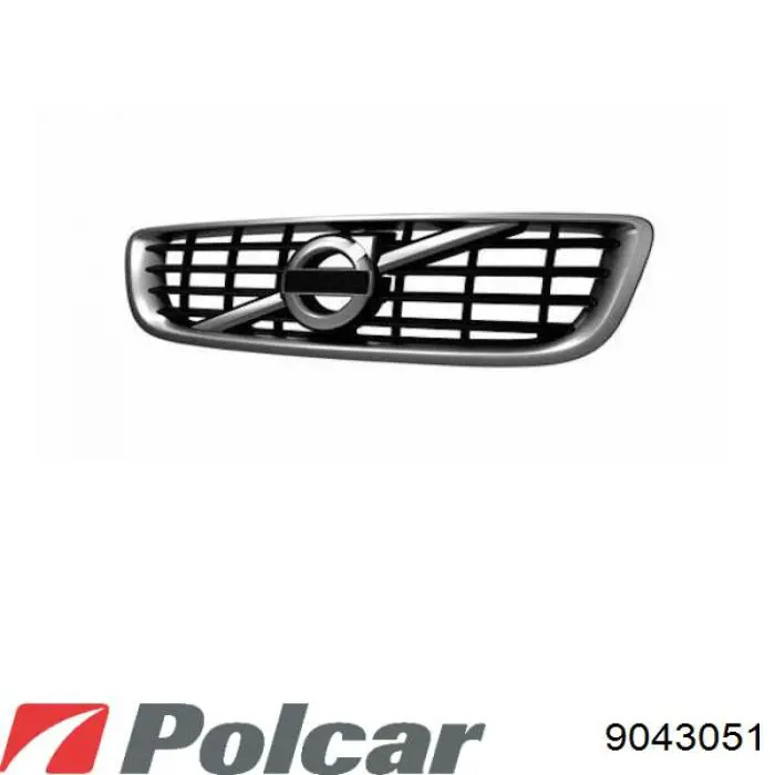 Grelha do radiador Polcar 9043051 preço, a partir de 225,76 USD