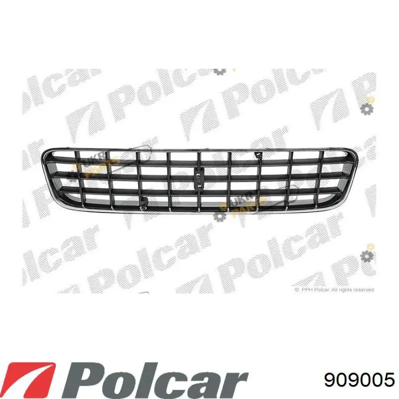 909005 Polcar Grelha do radiador