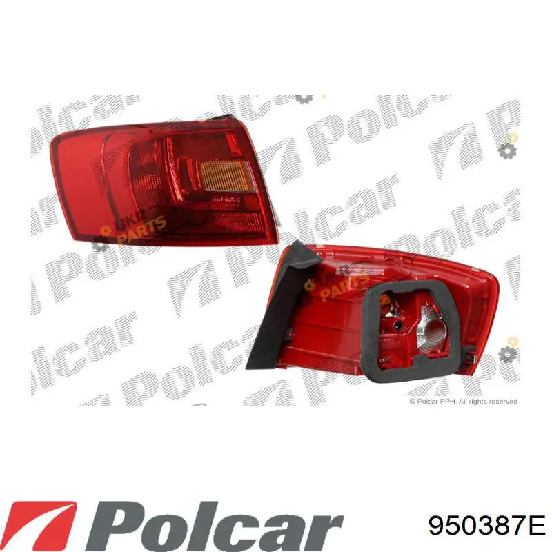 Lanterna traseira esquerda externa FPS FP7430F1E preço, a partir de 66,06 USD