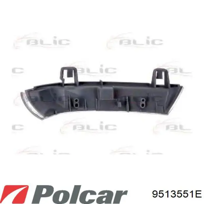 Elemento espelhado do espelho de retrovisão direito Polcar 9513551E preço, a partir de 18,62 USD