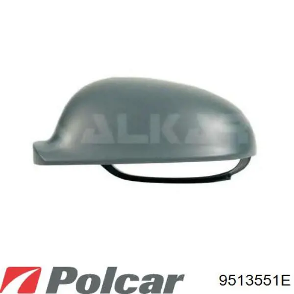 Compre 9513551E Polcar Elemento espelhado do espelho de retrovisão direito