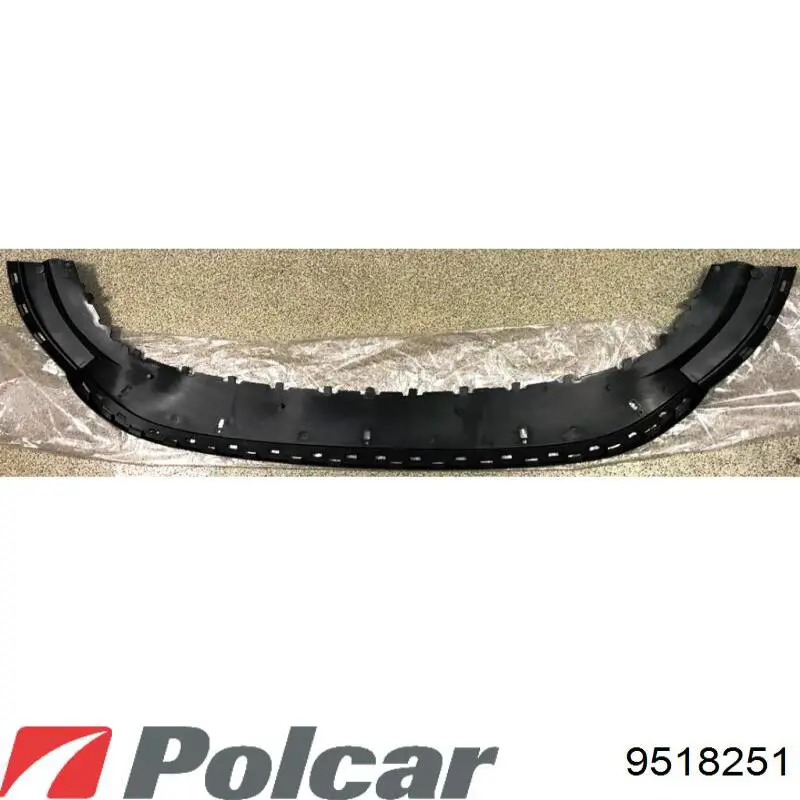 9518251 Polcar Spoiler do pára-choque dianteiro