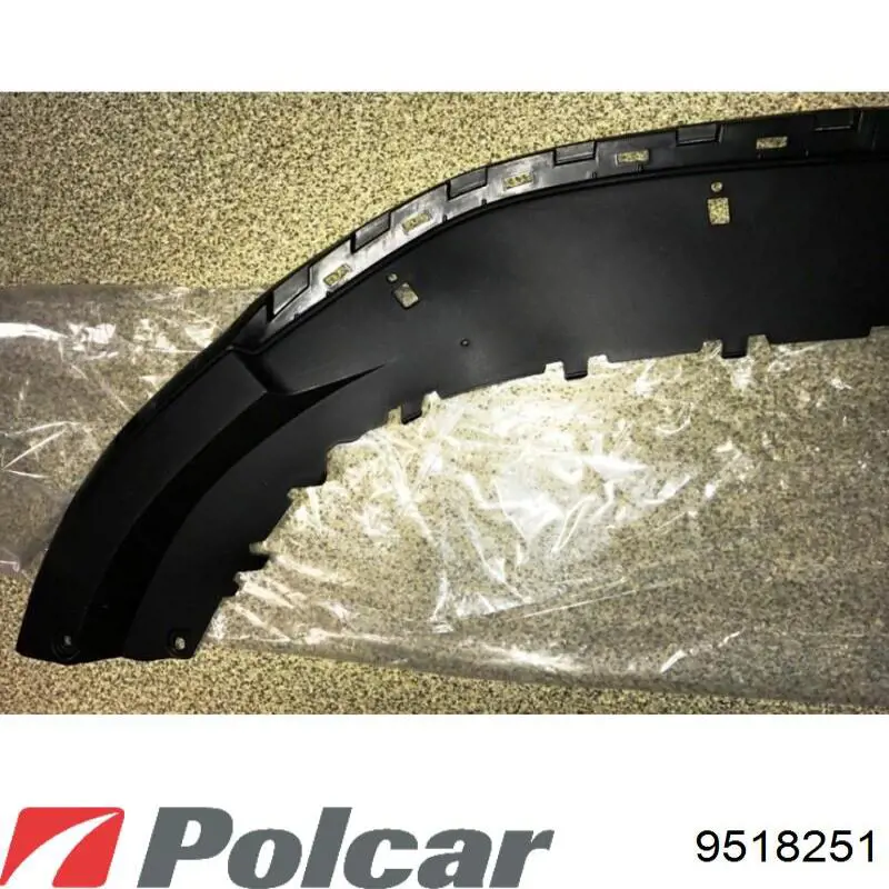 Compre 9518251 Polcar Spoiler do pára-choque dianteiro