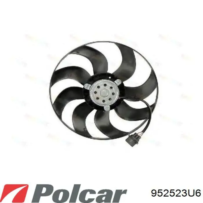 Compre 952523U6 Polcar Ventilador elétrico de aparelho de ar condicionado montado (motor + roda de aletas)
