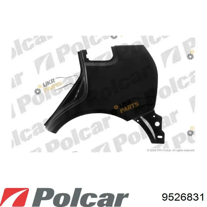 Pára-lama traseiro esquerdo VAG 6Q4809843A preço, a partir de 239,72 USD