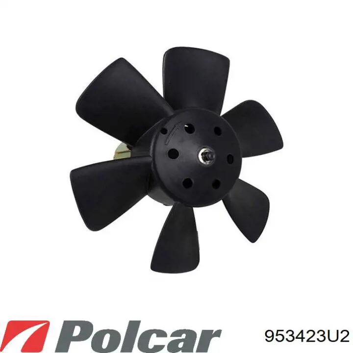 Ventilador elétrico de esfriamento montado (motor + roda de aletas) 953423U2 Polcar