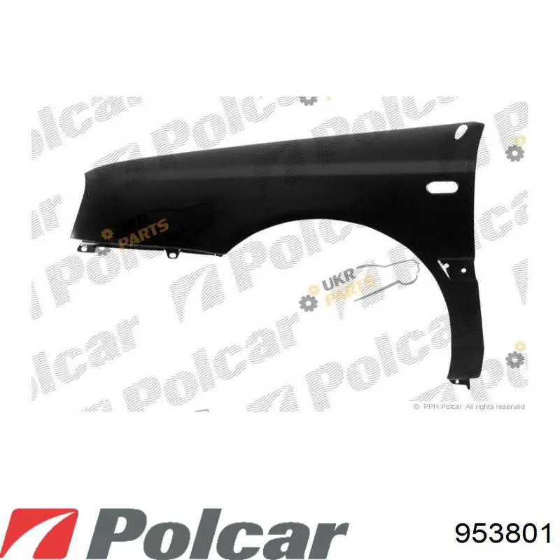 Compre 953801 Polcar Pára-lama dianteiro esquerdo