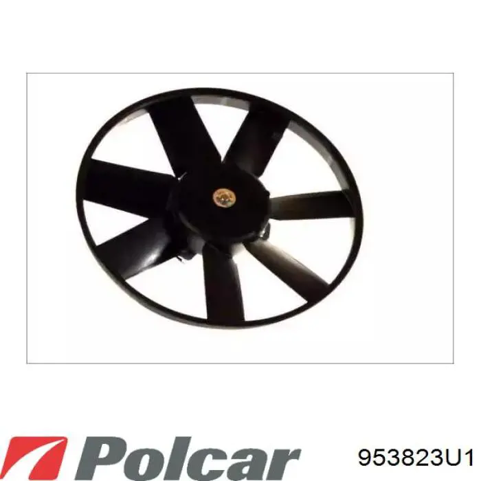 Ventilador elétrico de esfriamento montado (motor + roda de aletas) 953823U1 Polcar