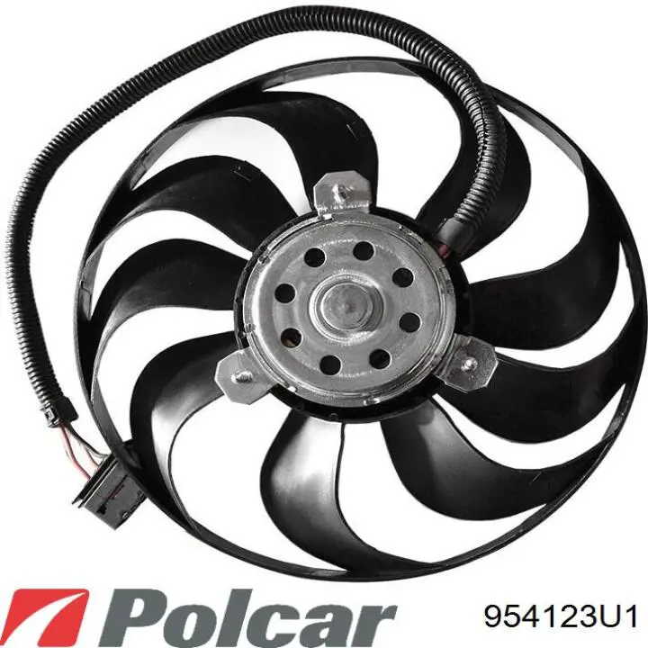 Ventilador elétrico de esfriamento montado (motor + roda de aletas) direito Polcar 954123U1 preço, a partir de 68,63 USD