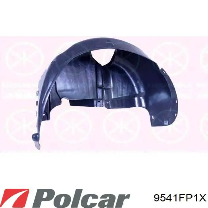 Compre 9541FP1X Polcar Guarda-barras direito do pára-lama dianteiro