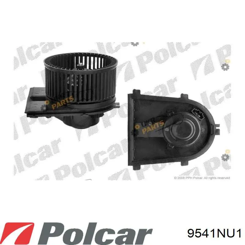 9541NU1 Polcar Motor de ventilador de forno (de aquecedor de salão)