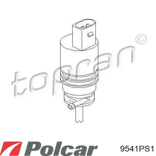 Bomba de motor de fluido para lavador de vidro dianteiro Polcar 9541PS1 preço, a partir de 8,01 USD