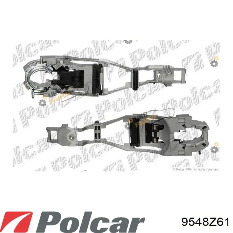 Suporte de maçaneta externa da porta dianteira esquerda Hans Pries (Topran) 111185 preço, a partir de 31,39 USD