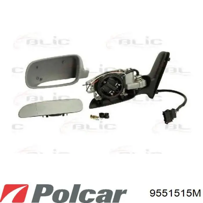 Compre 9551515M Polcar Espelho de retrovisão esquerdo