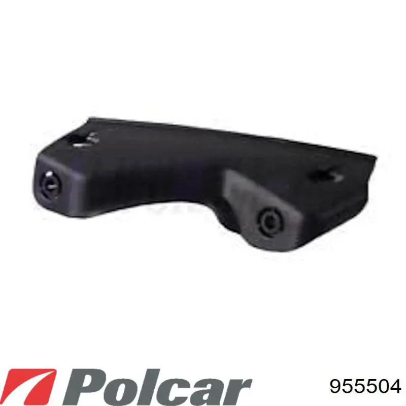 955504 Polcar Suporte do radiador montado (painel de montagem de fixação das luzes)