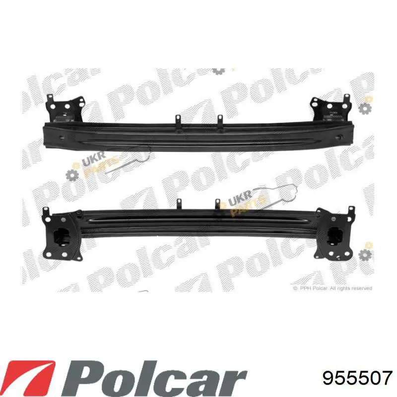 Pára-choque dianteiro Polcar 955507 preço, a partir de 83,51 USD