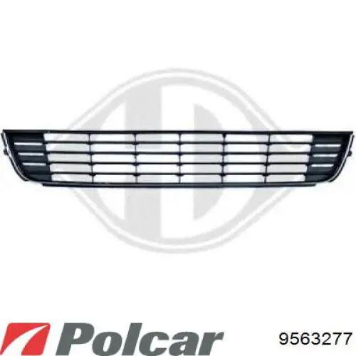 Compre 1T0853101B2ZZ VAG Grelha central do pára-choque dianteiro