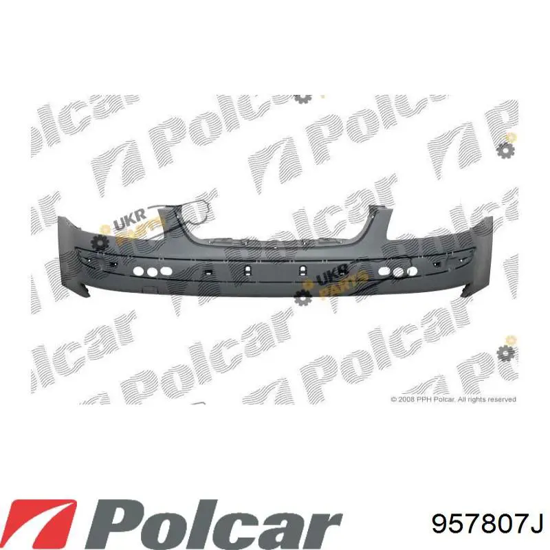 Pára-choque dianteiro Polcar 957807J preço, a partir de 122,20 USD