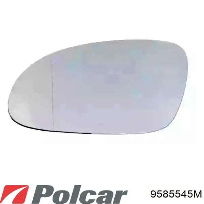 9585545M Polcar Elemento espelhado do espelho de retrovisão esquerdo