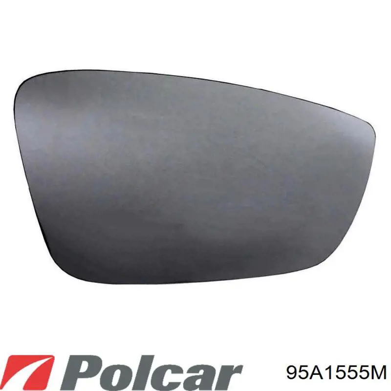 Elemento espelhado do espelho de retrovisão direito Polcar 95A1555E preço, a partir de 14,13 USD