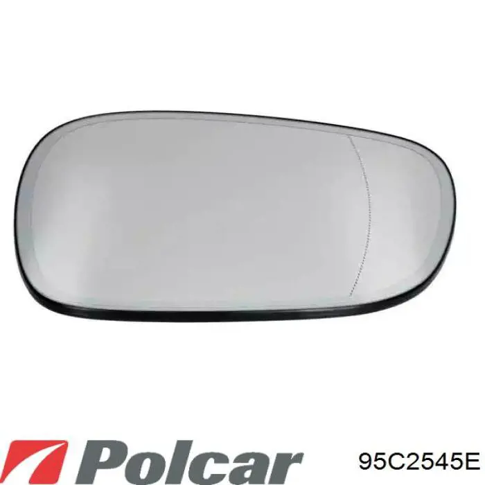 Elemento espelhado do espelho de retrovisão esquerdo Polcar 95C2545E preço, a partir de 23,17 USD