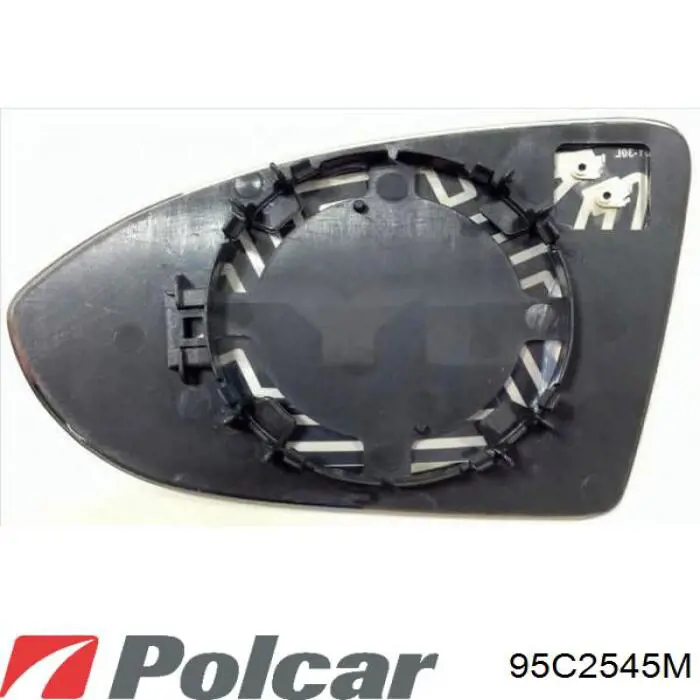 Compre 95C2545M Polcar Elemento espelhado do espelho de retrovisão esquerdo