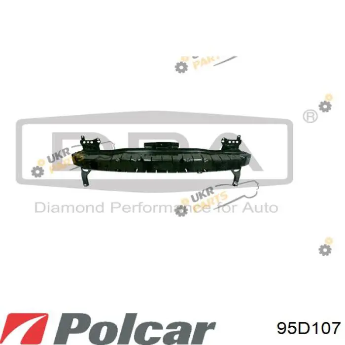 95D107 Polcar Pára-choque dianteiro