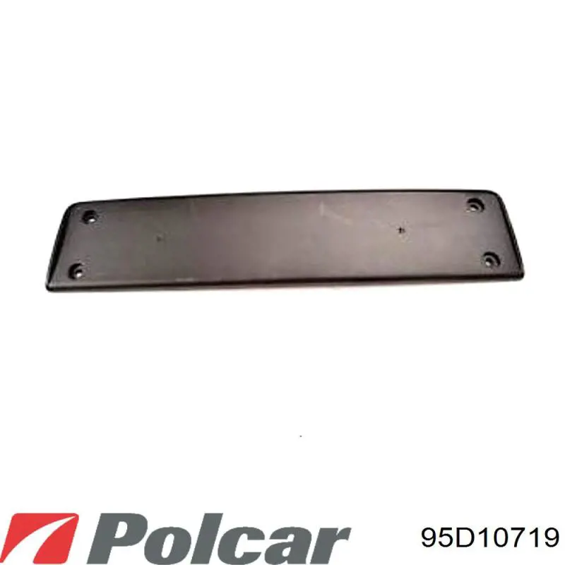 3AA8072879B9 VAG Painel de fixação de matrícula dianteira