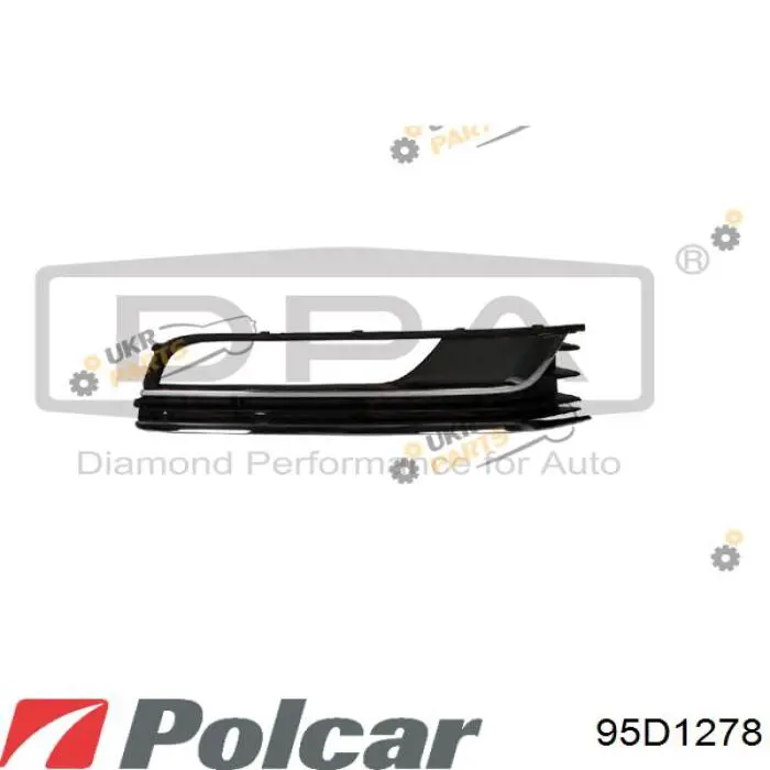 Grelha direita do pára-choque dianteiro Depo/Loro/Abakus 05350452 preço, a partir de 35,14 USD