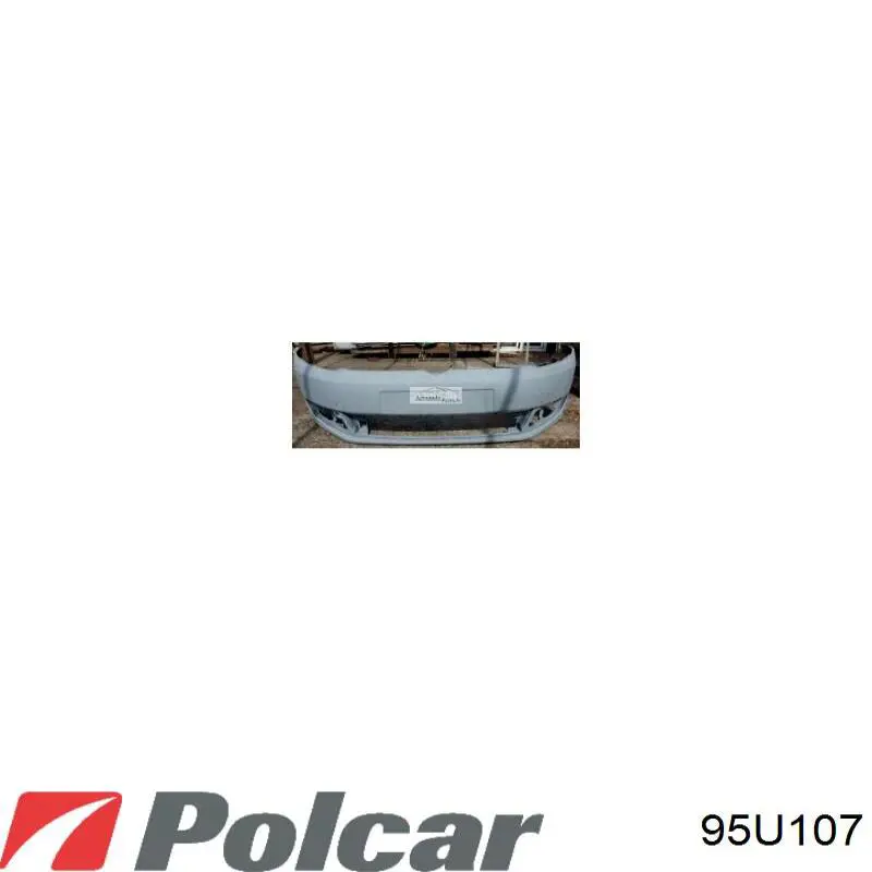 Pára-choque dianteiro Polcar 95U107 preço, a partir de 137,46 USD