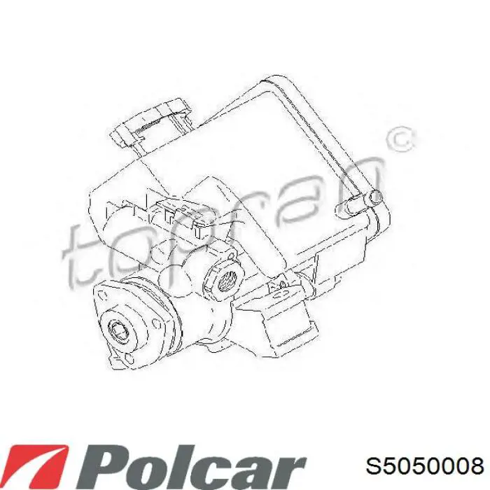 Compre S5050008 Polcar Bomba da Direção hidrâulica assistida