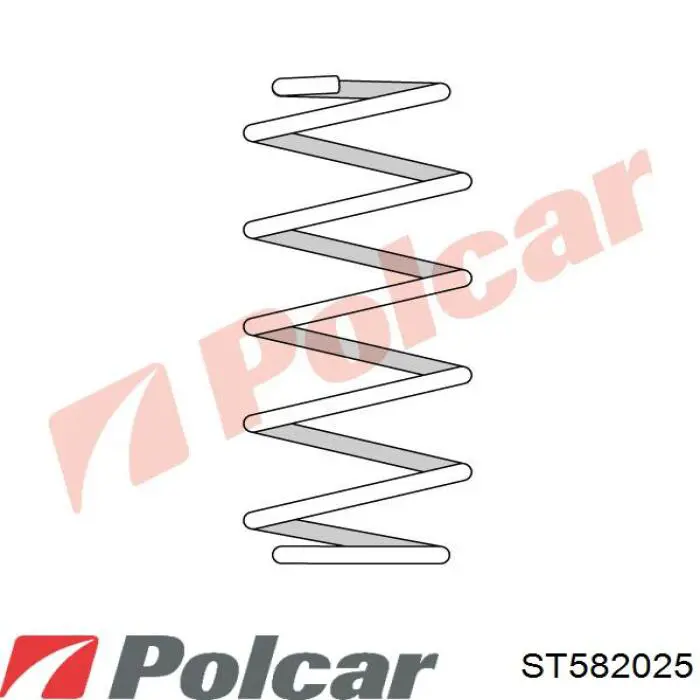 Compre ST582025 Polcar Mola traseira