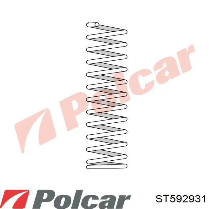 Mola traseira Polcar ST592931 preço, a partir de 30,58 USD
